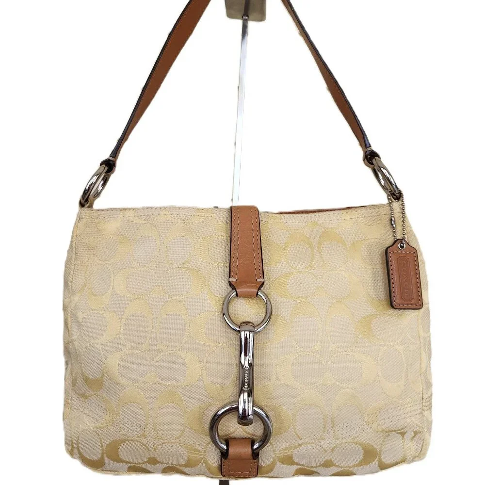 Euc Rare Vintage Coach Signature Soho Hampton Handbag Purse